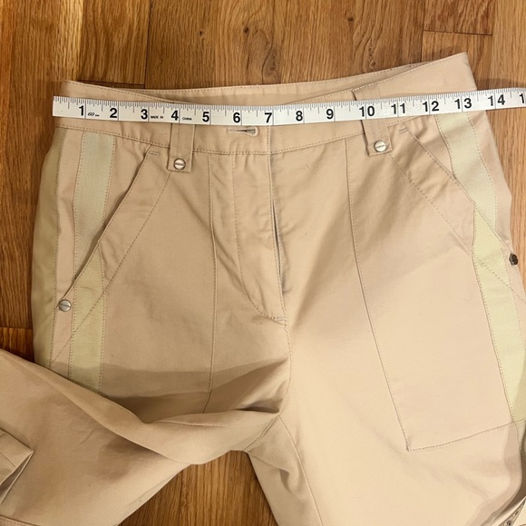 TWP | Cargo Pant | Khaki | Ribbon Stripe | Size 0 | Excellent Condition - Picture 9 of 9
